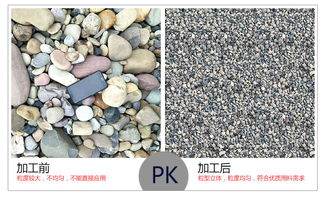 河卵石制砂机