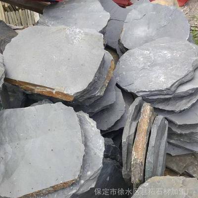 厂家* 鹅卵石切片 踏步石 汀步石 鹅卵石机切面 铺地片石